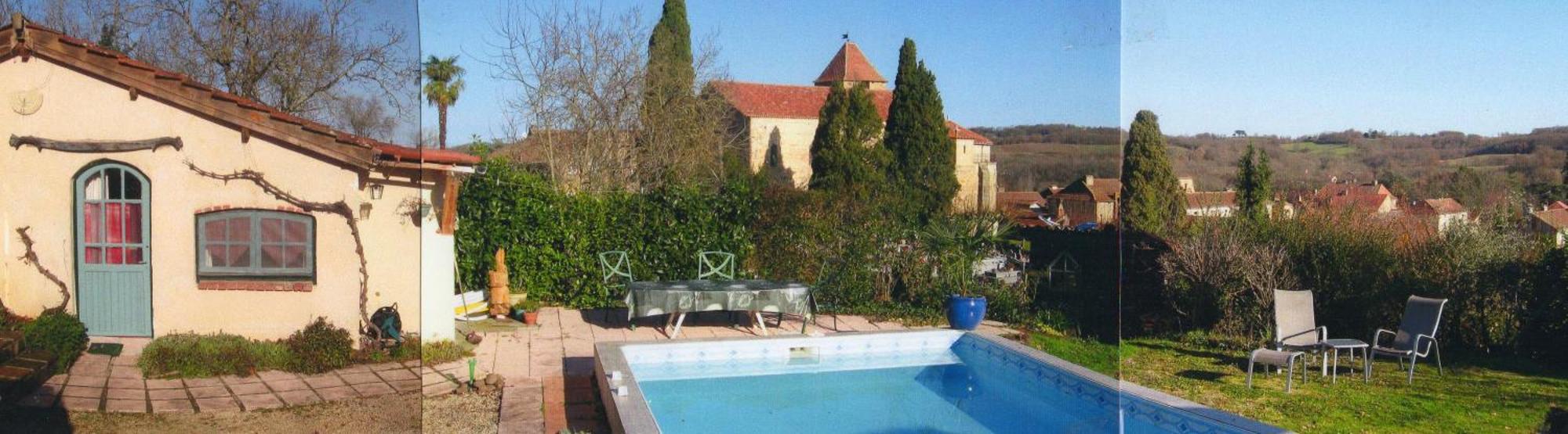 Chambre D'Hotes Oeuil De Bouc Madiran Exterior photo